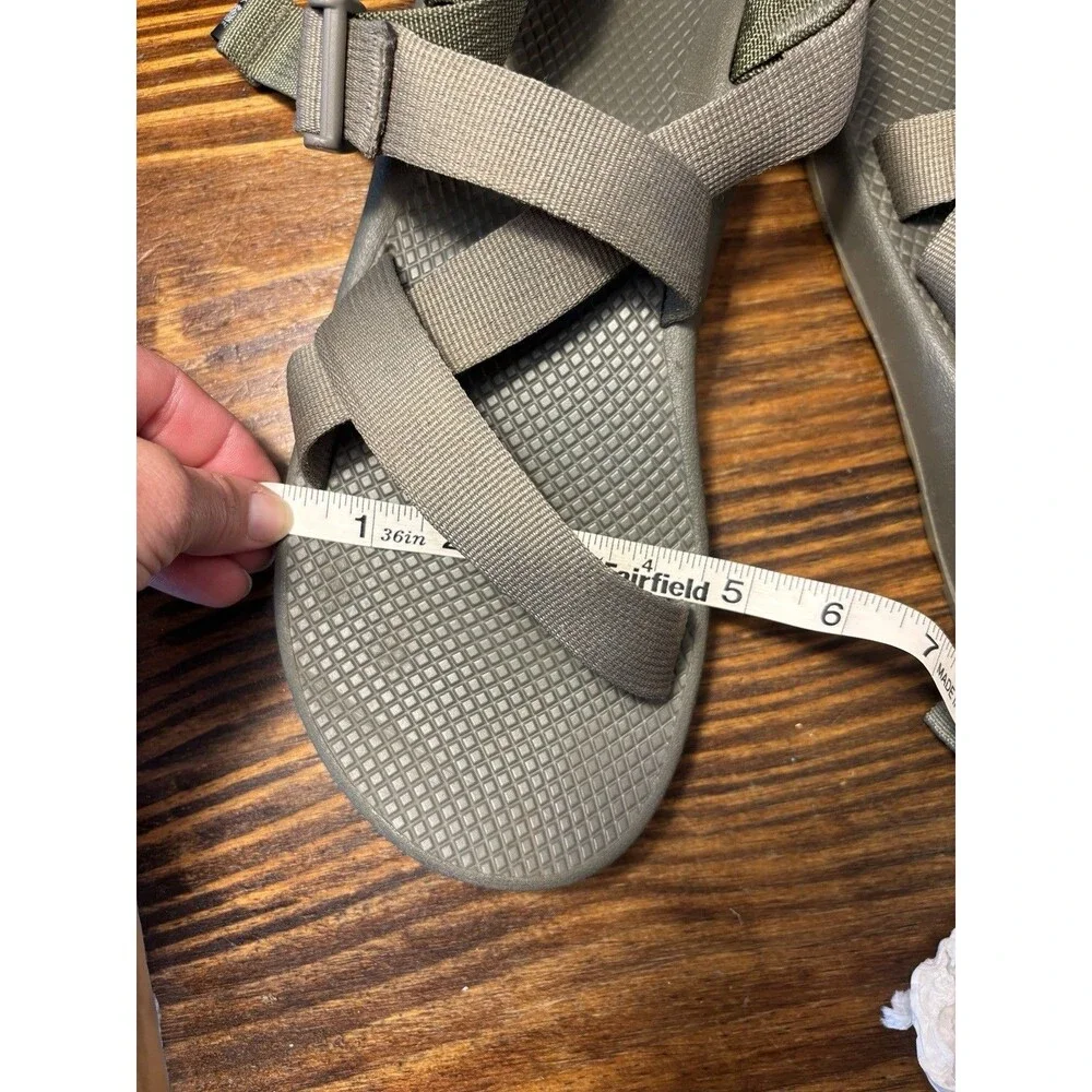 Excellent Condition Chaco Z1 Z/1 Classic Sandal Olive Green Men’s Size 10 - Picture 4 of 10